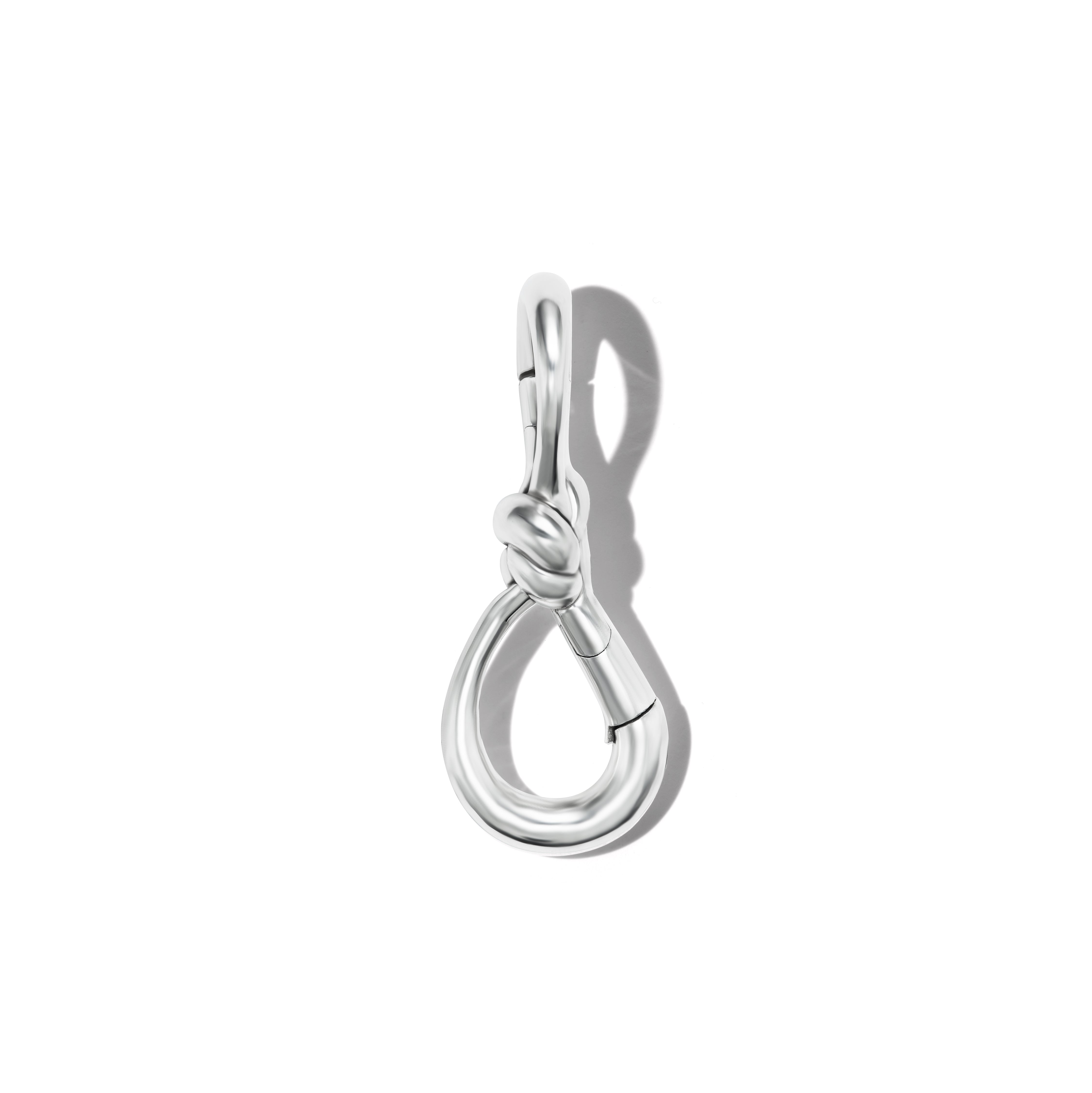 Marla Aaron Silver Lover's Knot Lock