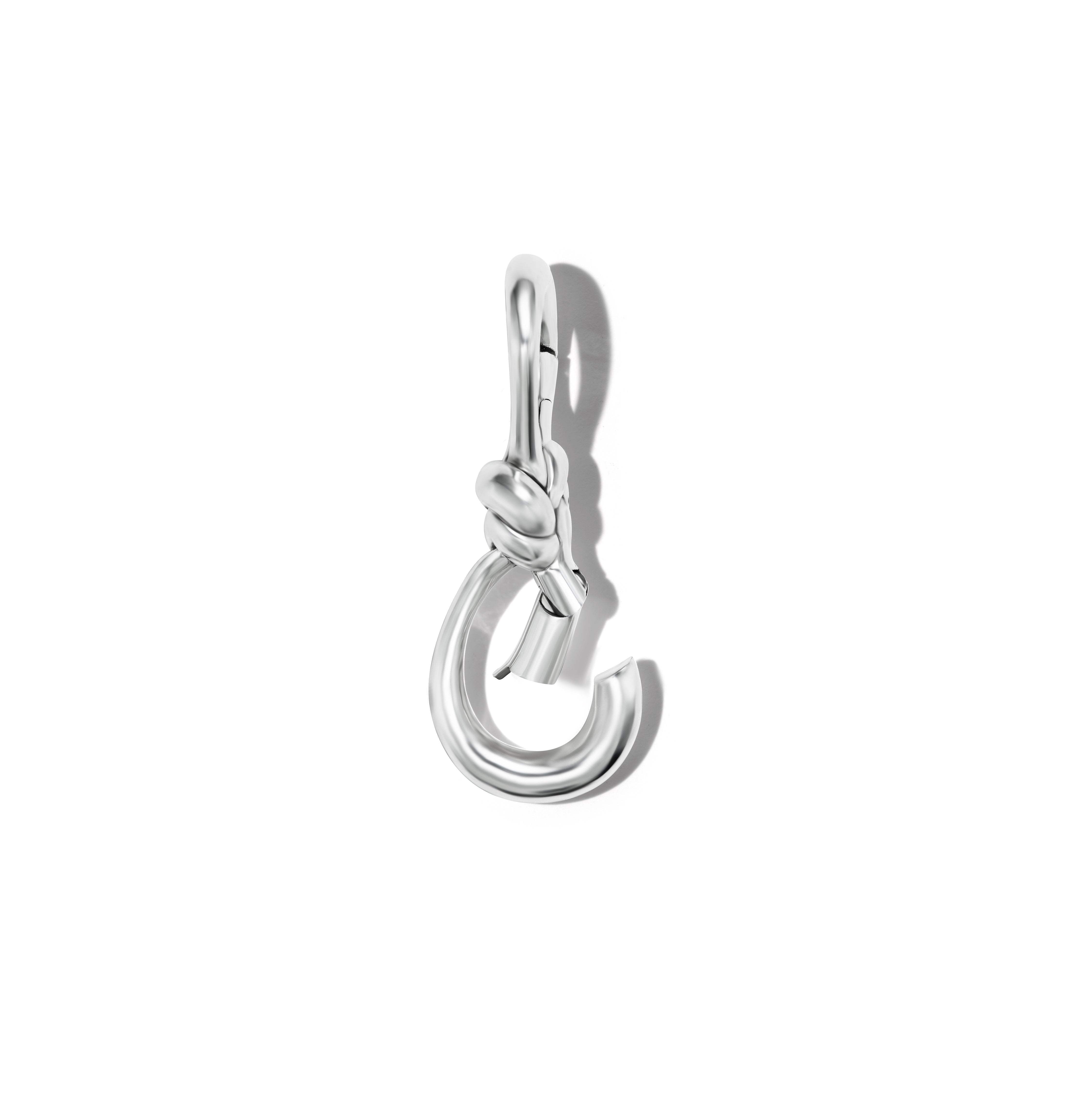 Marla Aaron Silver Lover's Knot Lock