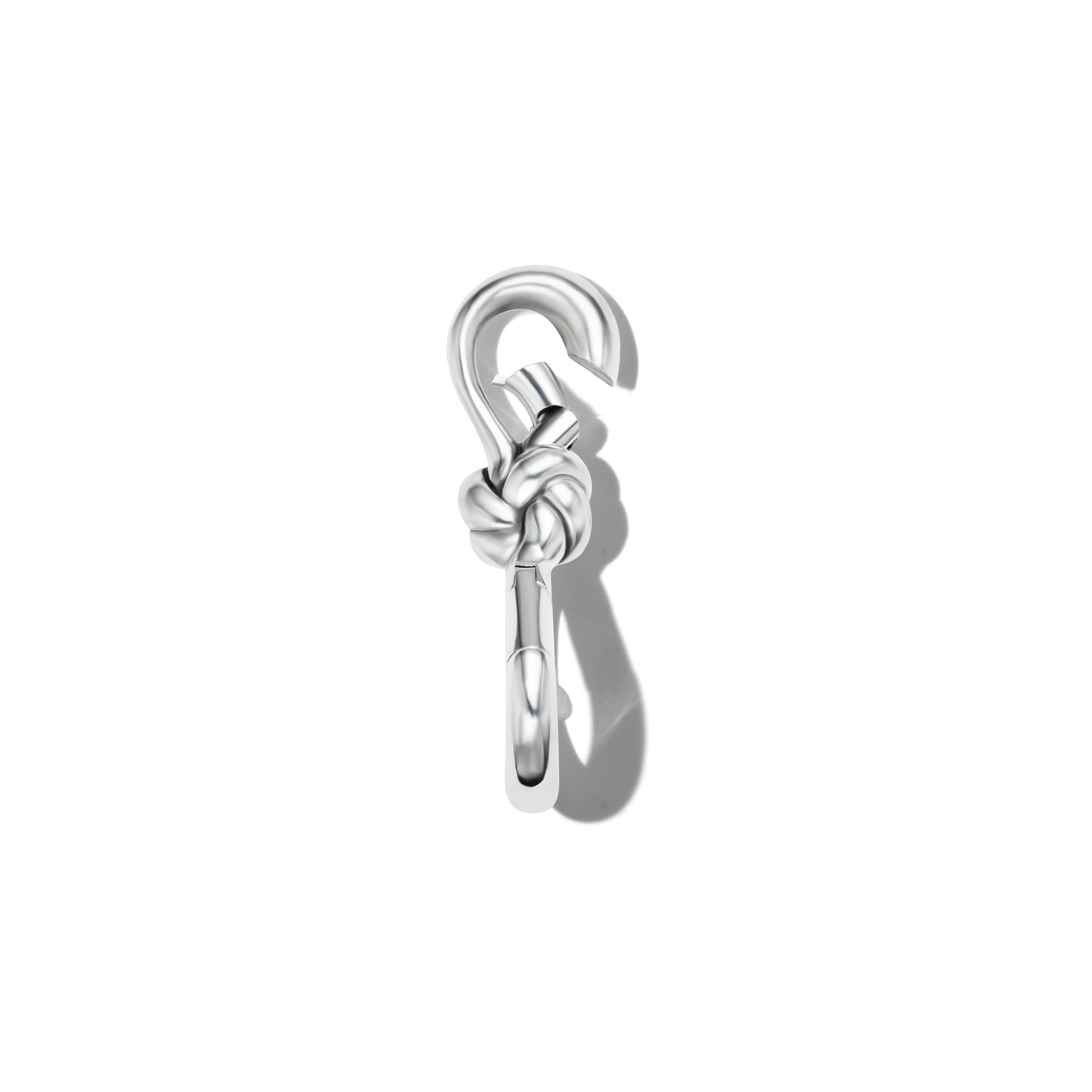 Marla Aaron Silver Lover's Knot Lock