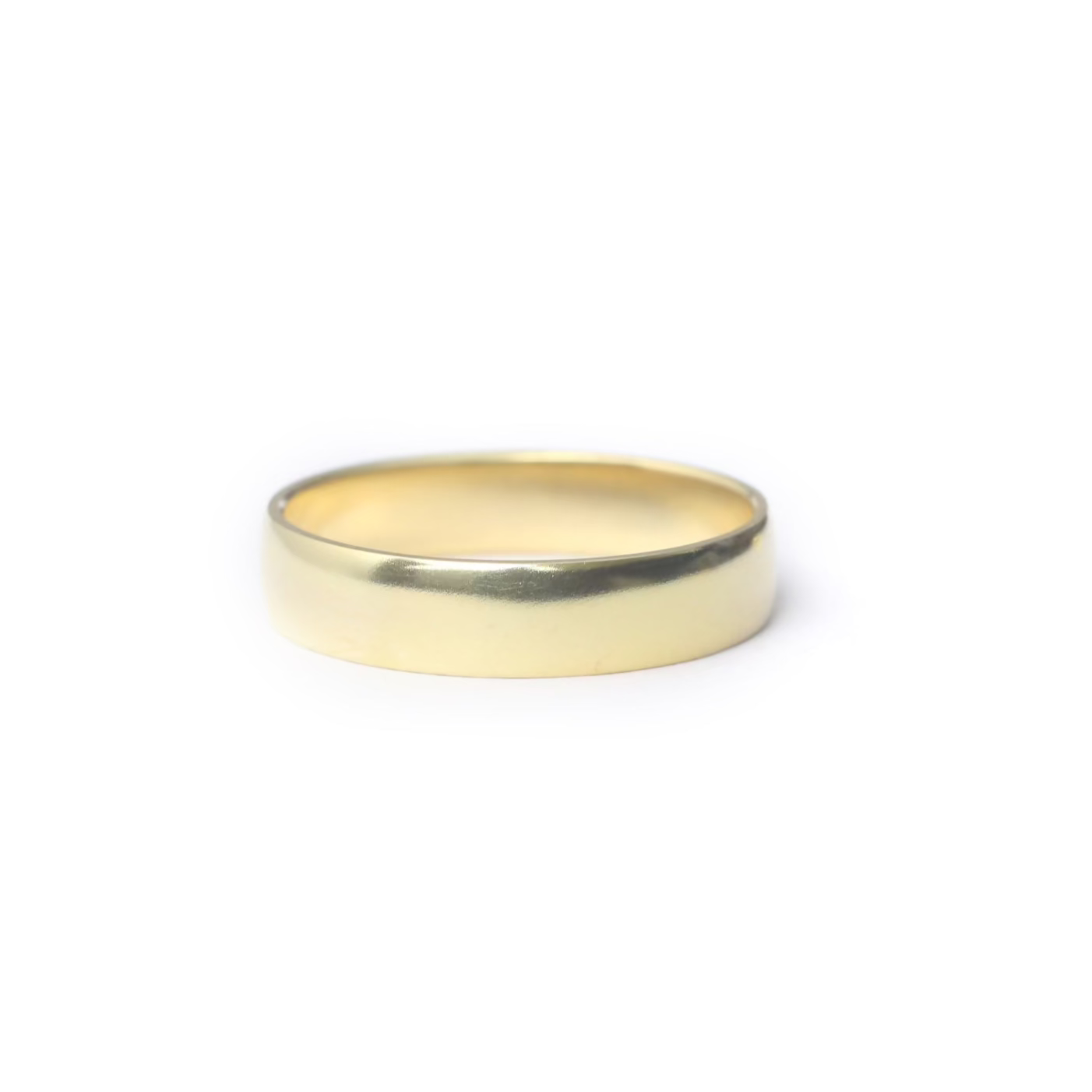 Tura Sugden 18k Yellow Gold Cloak Band - 4mm